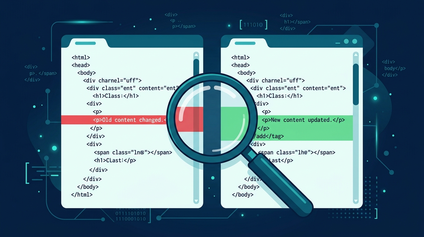 How to Compare Two HTML Files and Find Differences (The Developer's Guide)